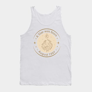 Birthday T-Shirt - Zodiac Leo Tank Top